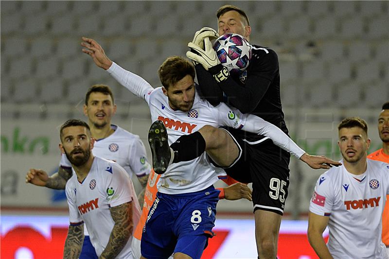 Utakmica Prve HNL Hajduk - Šibenik