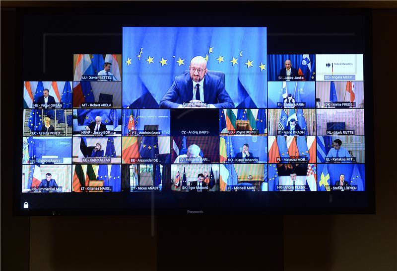 Video-konferencija umjesto predviđenog fizičkog samita čelnika EU-a 