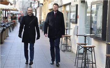 Konferencija za medije SDP-a u povodu obilježavanja godine dana od potresa u Zagrebu