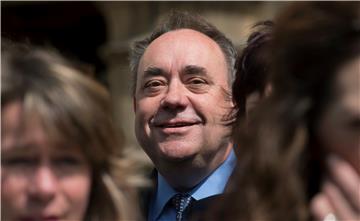 (FILE) BRITAIN SCOTLAND STURGEON SALMOND