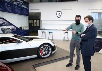 Britanski državni ministar Greg Hands posjetio Rimac Automobile