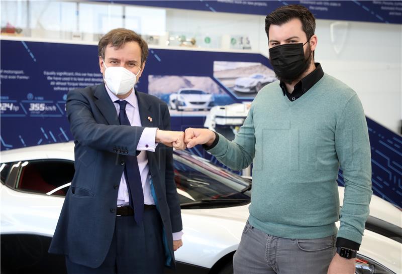 Britanski državni ministar Greg Hands posjetio Rimac Automobile