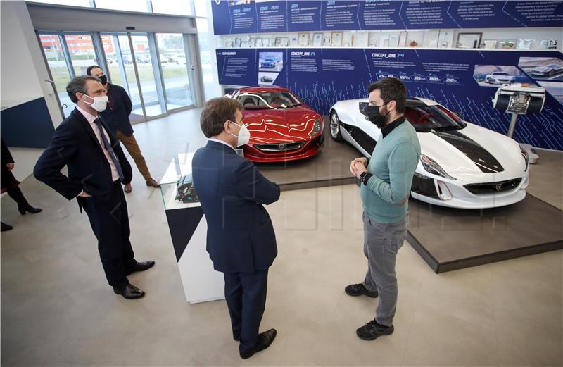 Britanski državni ministar Greg Hands posjetio Rimac Automobile