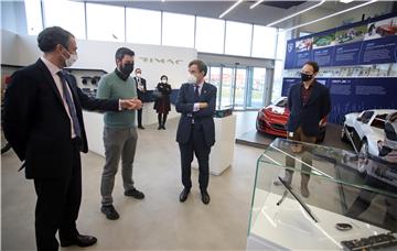 Britanski državni ministar Greg Hands posjetio Rimac Automobile