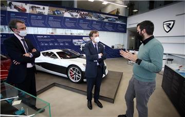 Britanski državni ministar Greg Hands posjetio Rimac Automobile