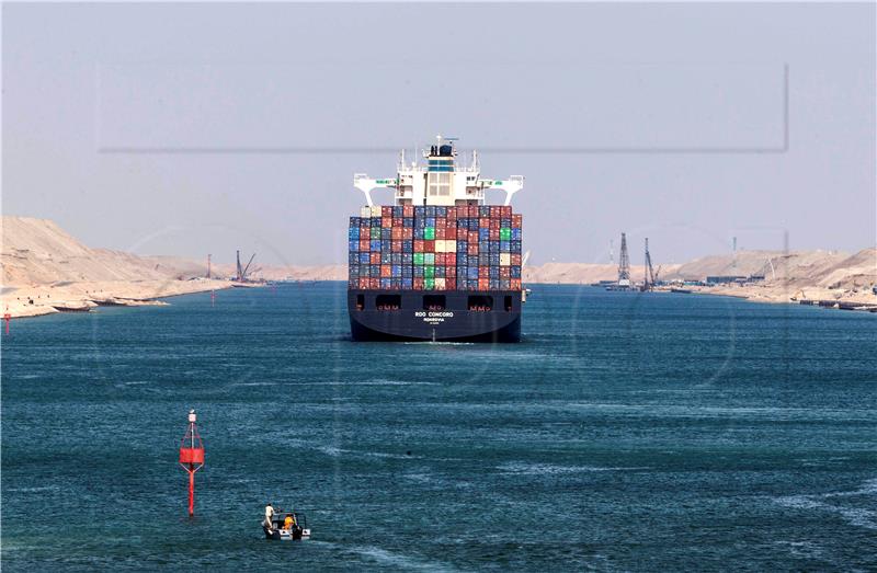 (FILE) EGYPT TRANSPORT SUEZ CANAL