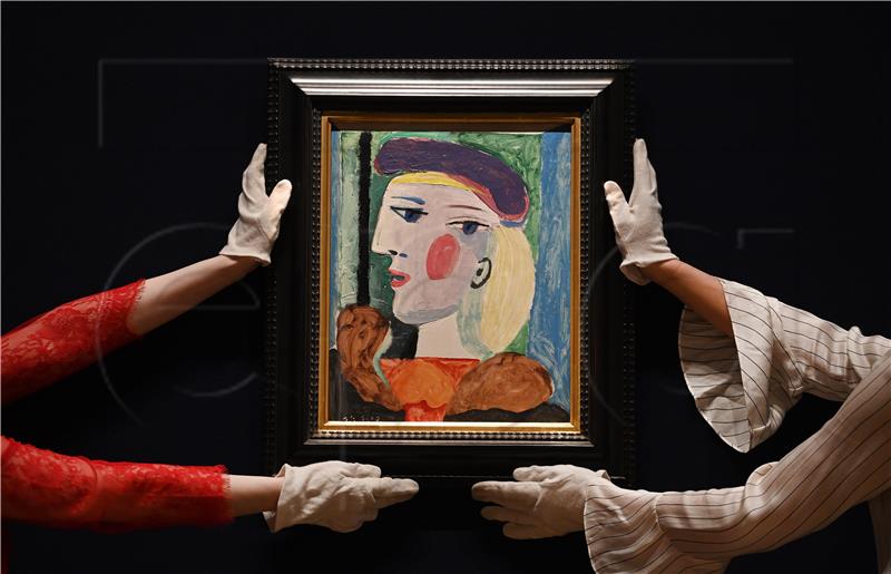 BRITAIN ARTS BONHAMS PICASSO UNSEEN PORTRAIT