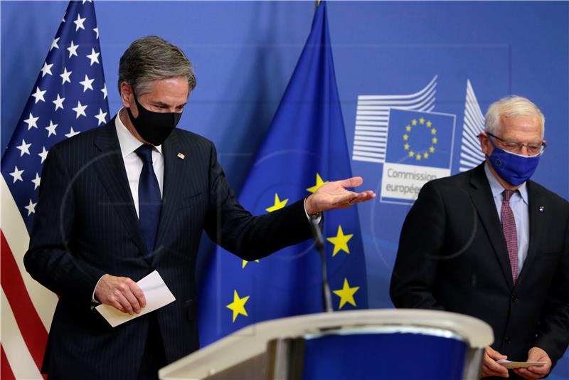 BELGIUM EU US DIPLOMACY