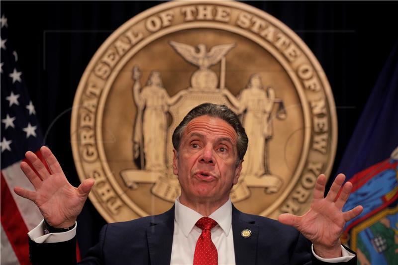 USA NEW YORK GOVERNOR CUOMO VACCINATIONS