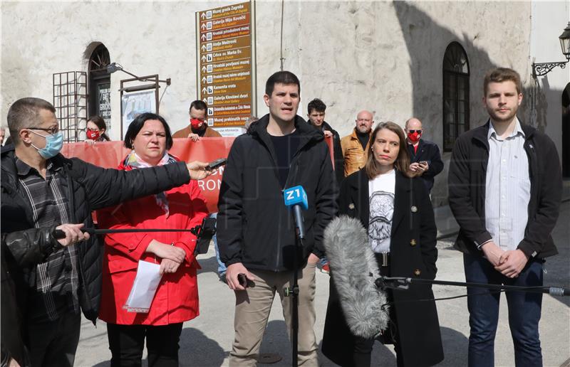 Konferencija za medije Radničke fronte