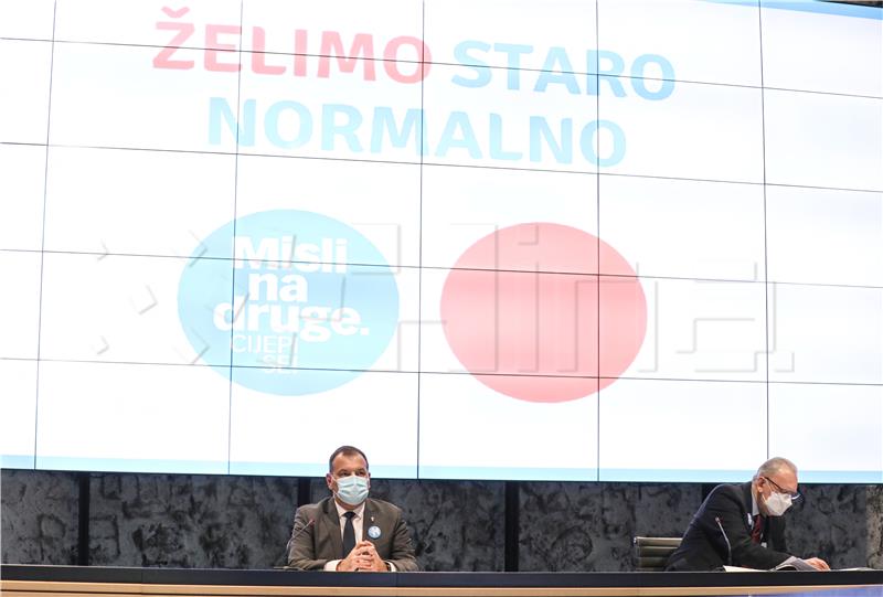 Konferencija za medije Stožera civilne zaštite RH