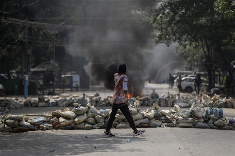 MYANMAR MILITARY COUP PROTEST