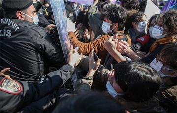 TURKEY WOMEN HUMAN RIGHTS PROTEST