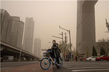 CHINA WEATHER AIR POLLUTION