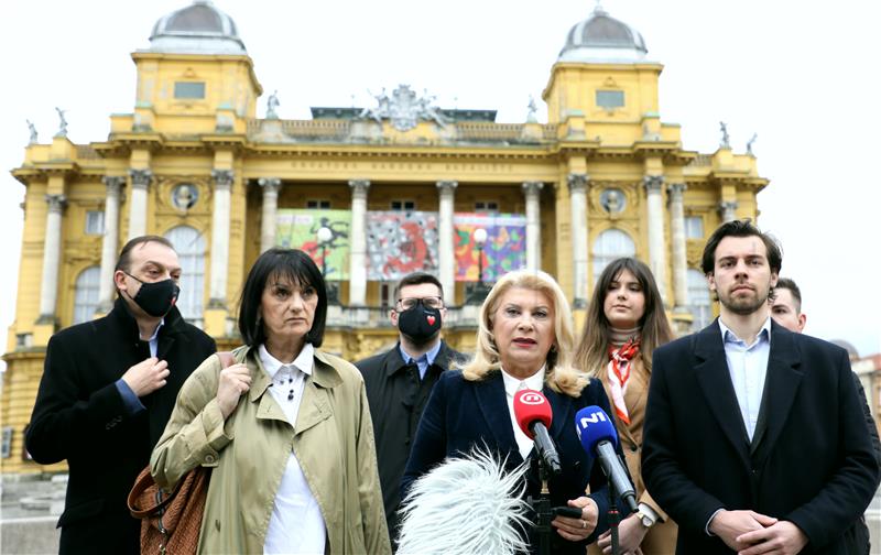 Konferencija za medije Vesne Škare Ožbolt