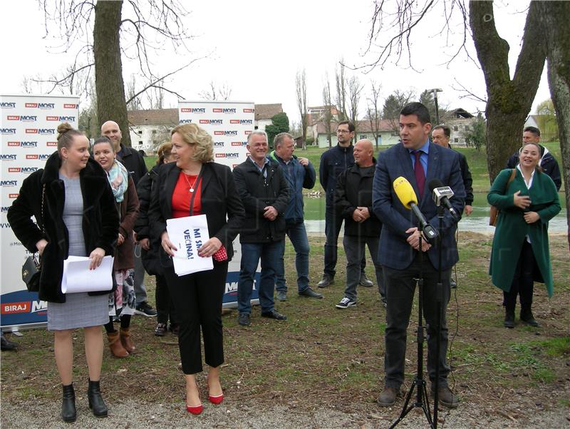 Luca Gašpar Šako kandidatkinja Mosta za sisačko-moslavačku županicu