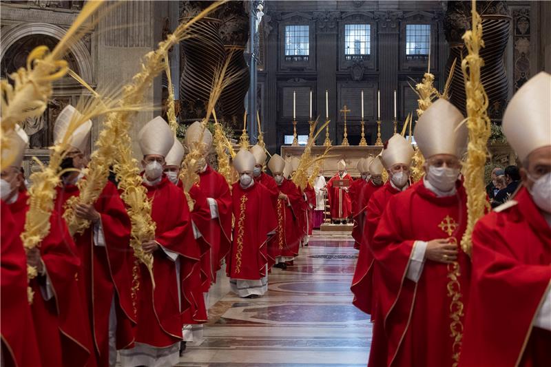 VATICAN POPE FRANCIS PALM SUNDAY