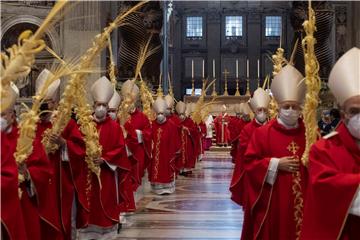 VATICAN POPE FRANCIS PALM SUNDAY