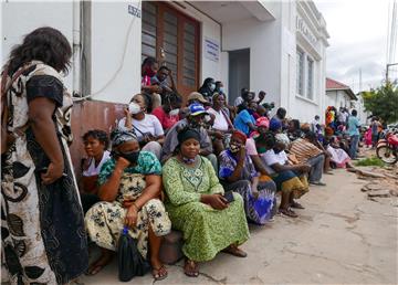 MOZAMBIQUE DISPLACED PEOPLE IN PEMBA