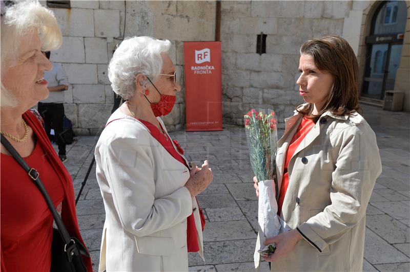 Konferencija za novinare Radničke fronte i SRP-a