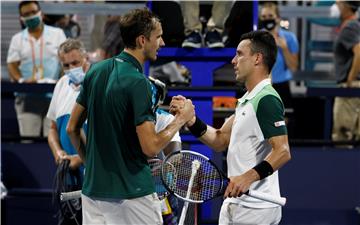 ATP Miami: Bautista šokirao Medvjedeva