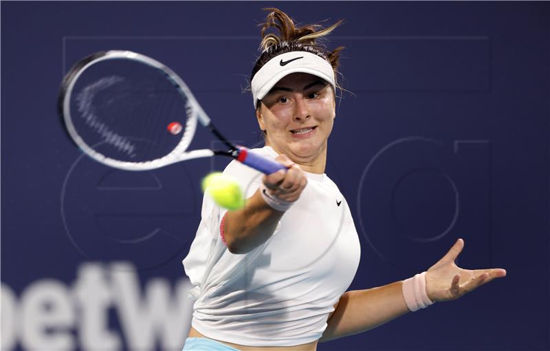 WTA Miami: Andreescu protiv Sakkari za finale