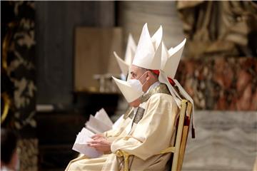 VATICAN POPE CHRISM MASS