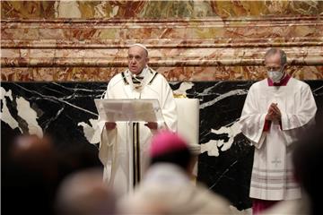 VATICAN POPE CHRISM MASS