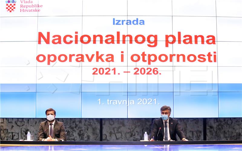 Plenković: Nacionalni plan oporavka je plan za transformaciju Hrvatske