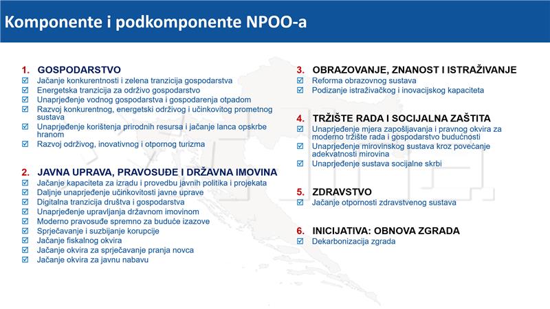 Plenković: Nacionalni plan oporavka je plan za transformaciju Hrvatske