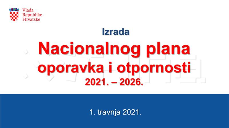 Plenković: Nacionalni plan oporavka je plan za transformaciju Hrvatske