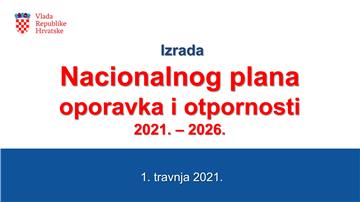 Plenković: Nacionalni plan oporavka je plan za transformaciju Hrvatske