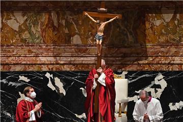 VATICAN RELIGION POPE GOOD FRIDAY