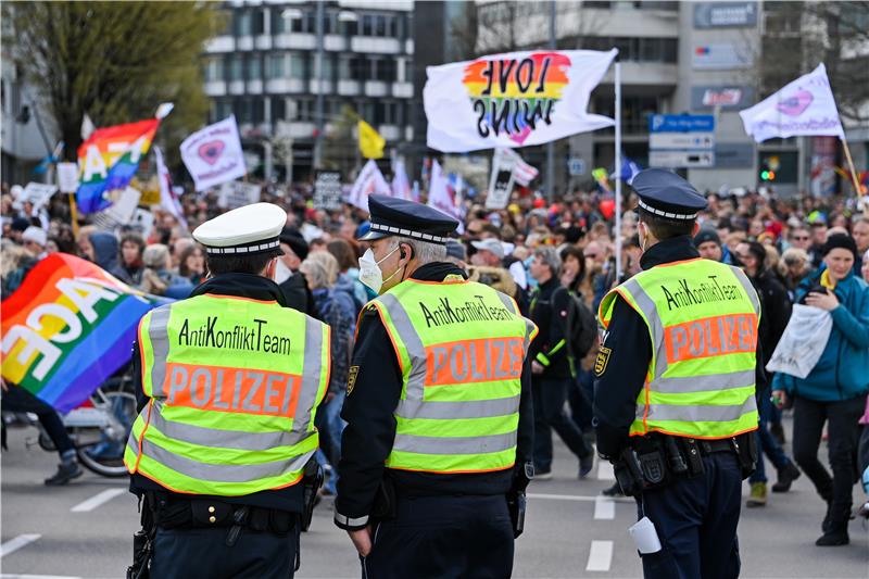 GERMANY PROTEST COVID19 CORONAVIRUS PANDEMIC