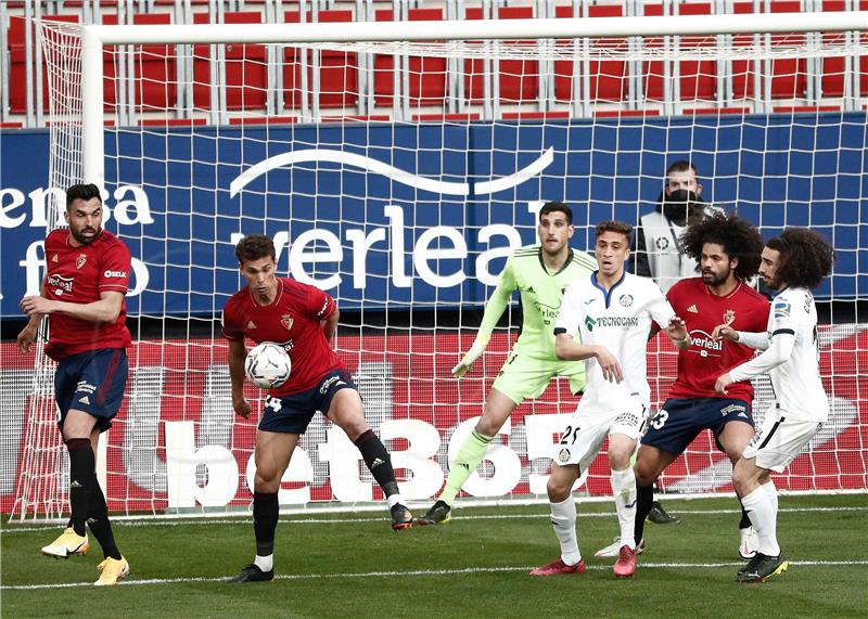 Španjolska: Osasuna - Getafe 0-0