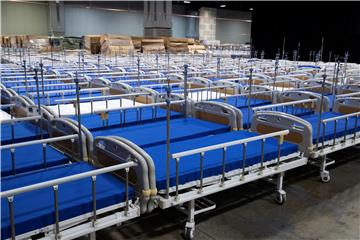 USA PANDEMIC COVID19 HOSPITAL BEDS