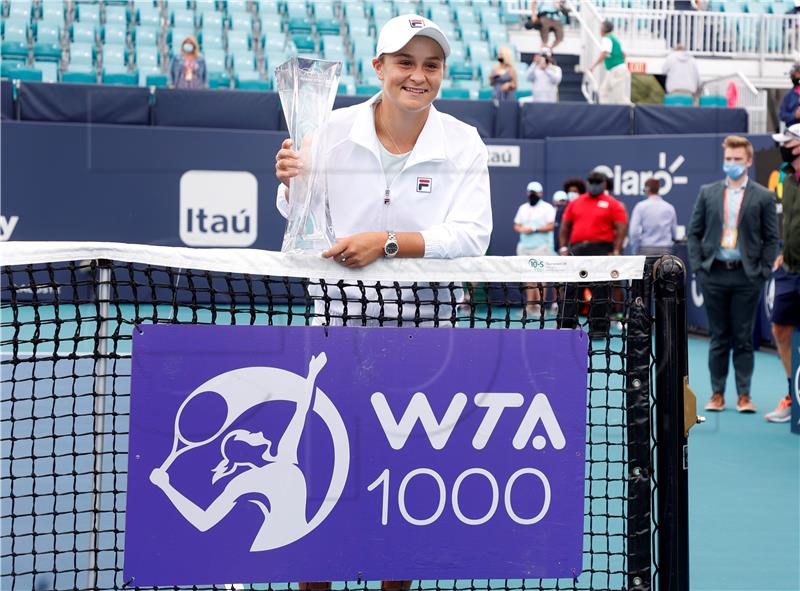 WTA Miami: Barty predajom Andreescu do obrane naslova