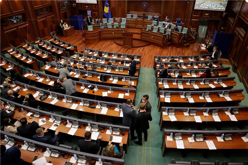 KOSOVO PARLIAMENT VOTE FOR NEW PRESIDENT