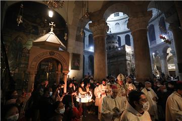 MIDEAST JERUSALEM BELIEF EASTER SUNDAY