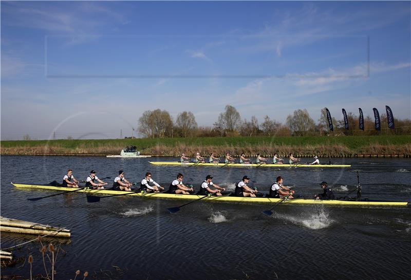 BRITAIN OXFORD CAMBRIDGE BOAT RACE