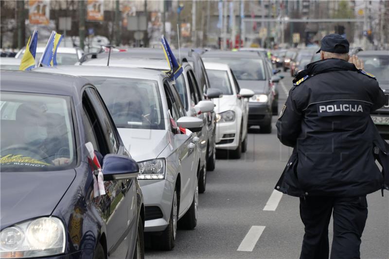 Sarajevo: Prosvjedi protiv vlasti zbog lošeg upravljanja pandemijom