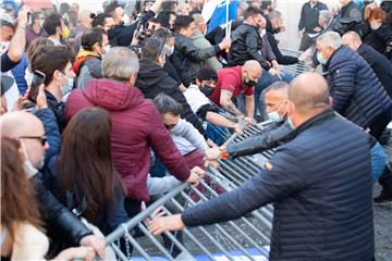 ITALY CORONAVIRUS PANDEMIC PROTEST