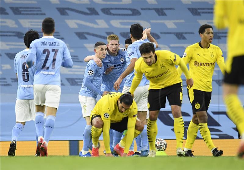 LP: Manchester City - Borussia Dortmund 2-1