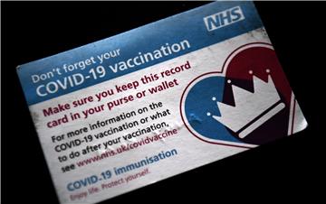 BRITAIN CORONAVIRUS VACCINE PASSPORTS