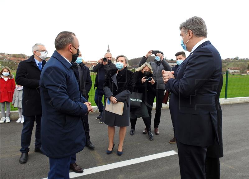 Plenković na otvaranju Dječjeg vrtića "Pušlek" u Mariji Bistrici