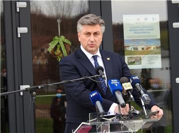 Plenković na otvaranju Dječjeg vrtića "Pušlek" u Mariji Bistrici