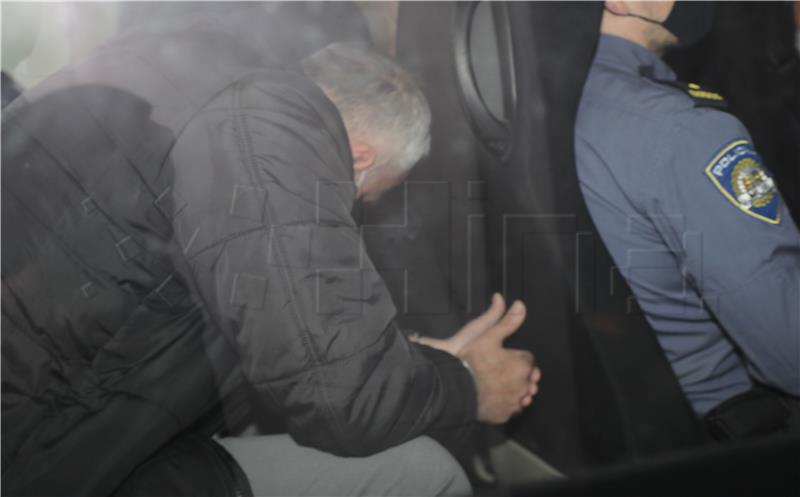 Kovačević, three other suspects remanded in custody for month