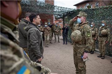 UKRAINE DONBAS CONFLICT ZELENSKY