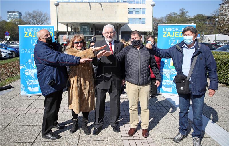 Umirovljenici zajedno predstavili kandidata za gradonačelnika Zagreba