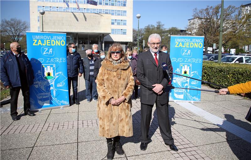 Umirovljenici zajedno predstavili kandidata za gradonačelnika Zagreba